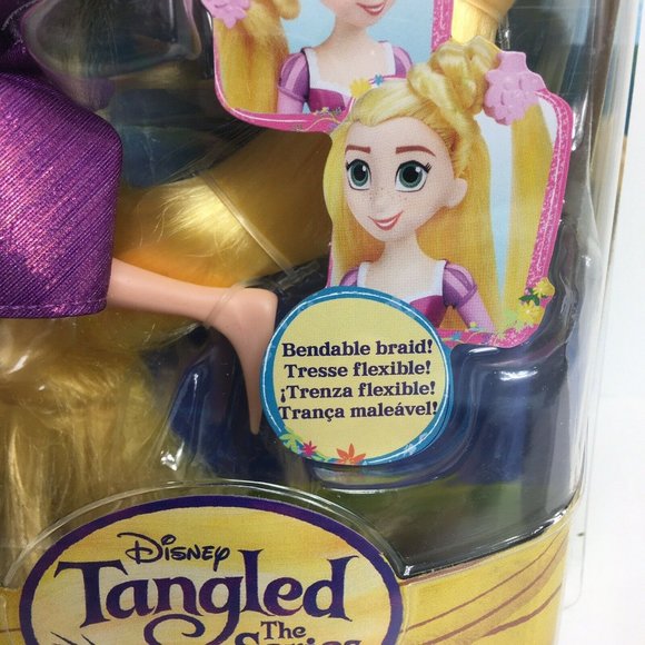 Disney Tangled The Series Rapunzel Princess 10" Doll Bendable Braid Long Hair D - Picture 5 of 12